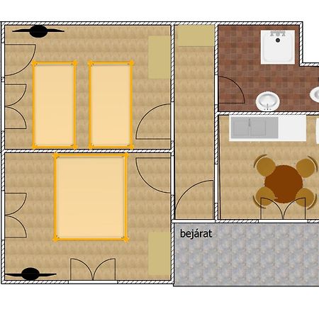 Katalin Apartmanház Miskolc Esterno foto