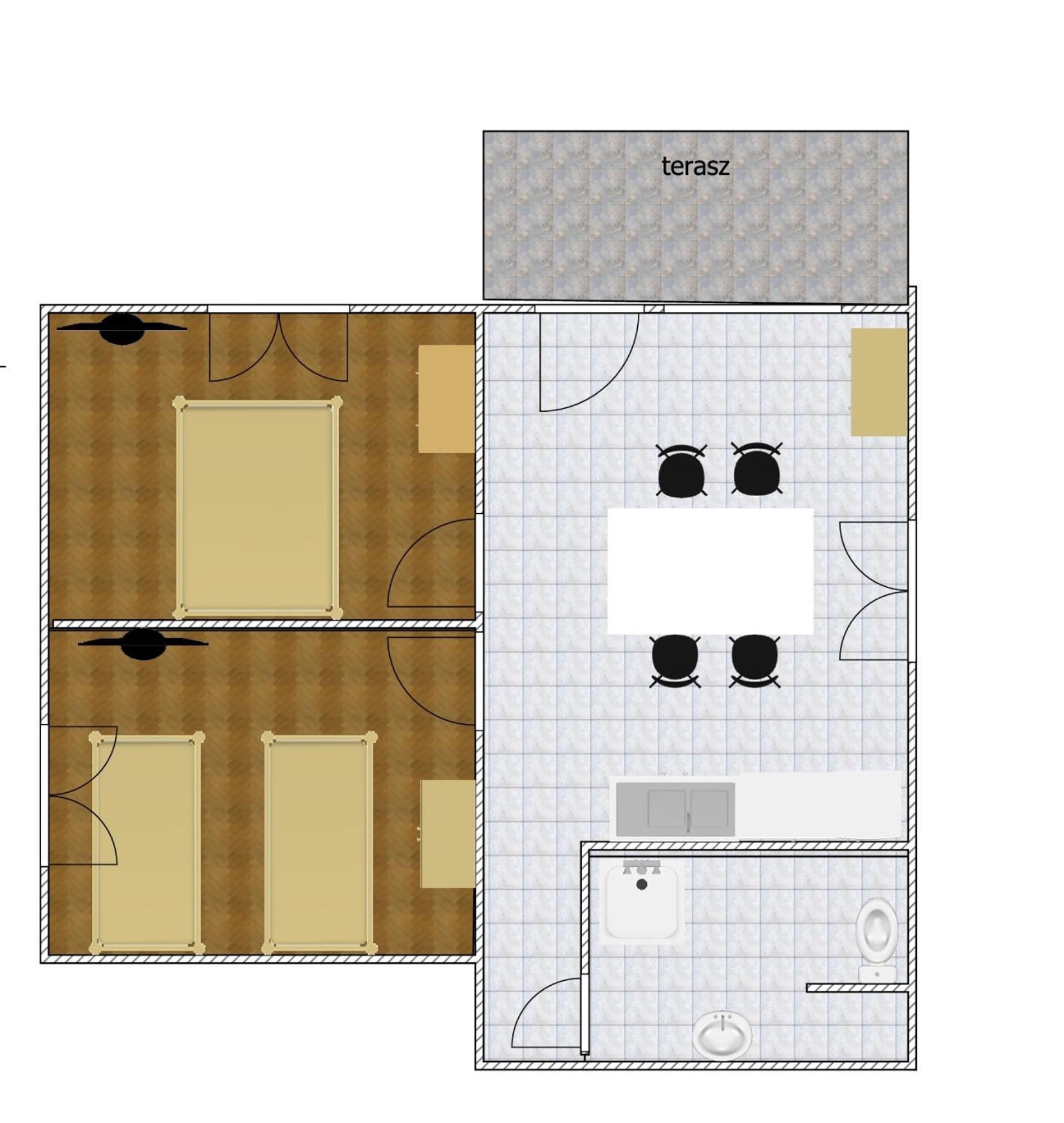 Katalin Apartmanház Miskolc Esterno foto
